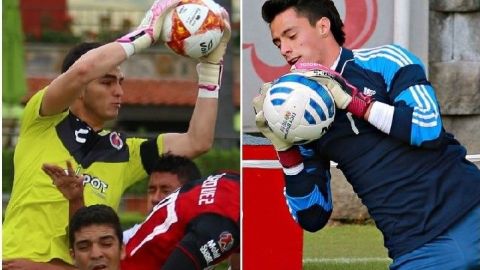 Sebastián Jurado y Toño Rodríguez, dos porteros que quieren ser considerados por el Tata Martino para el Tri.