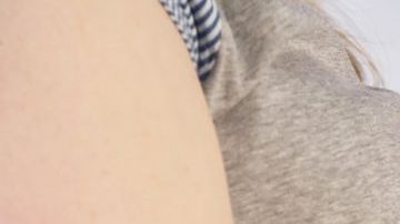 La niña tiene 4 meses de gestación.