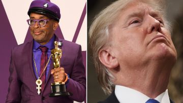 Spike Lee no mencionó a Donald Trump, pero pidió decidir entre "amor y odio" en 2020.