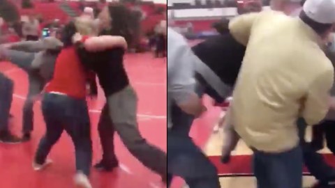 La pelea de los padres.