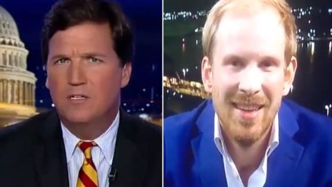 El video de la discusión entre Tucker Carlson y Rutger Bregman se volvió viral.