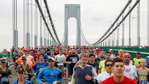 La apetecida competencia comienza en el Puente Verrazzano