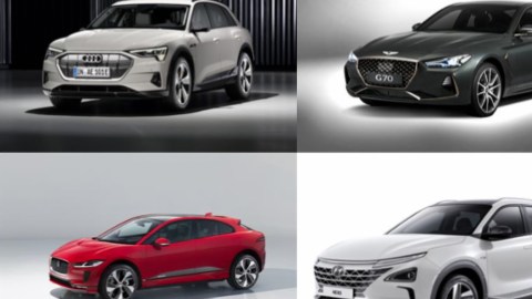 Los 10 finalistas al 2019 World Car of the Year.