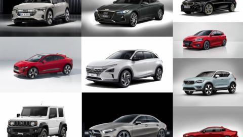 Los 10 finalistas al 2019 World Car of the Year.