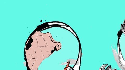 Los científicos quieren producir carne en laboratorios.