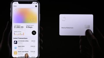 Apple Card ofrece "el poder de un iPhone en una tarjeta de crédito"