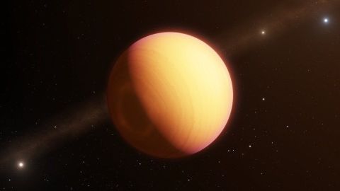 Nubes de hierro y silicatos se arremolinan en todo el planeta.
