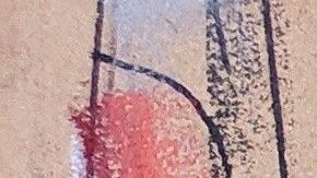 Cesar Sayoc dibujado en la Corte por la artista Jane Rosenberg, en Miami