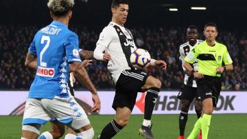 Napoli cayó en su casa ante la Juventus de Cristiano Ronaldo.