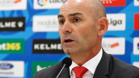 Presentación de Paco Jémez como nuevo entrenador del Rayo Vallecano luego de una experiencia previa.