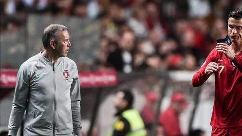 Cristiano Ronaldo abandonó el duelo ante Serbia a los 30 minutos de haber arrancado