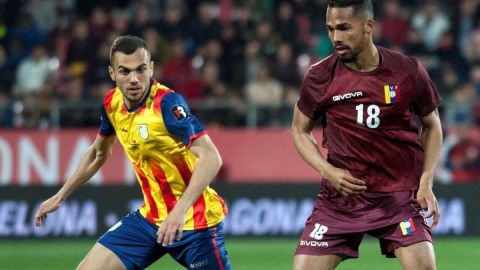 Cataluña se impuso a  Venezuela en el estadio de Montilivi, en Girona.