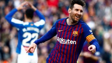 Lionel Messi hizo doblete y guió el triunfo del Barcelona sobre el Espanyol