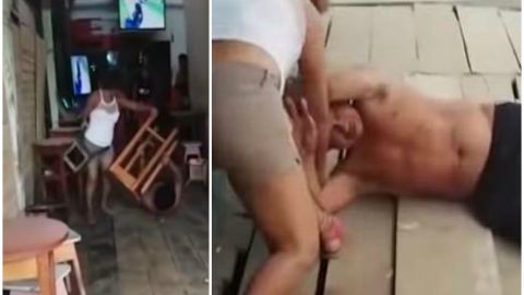 La mujer no tuvo piedad contra su esposo.