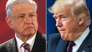 El presidente mexicano López Obrador no ha respondido a los ataques contra su país del mandatario Trump.