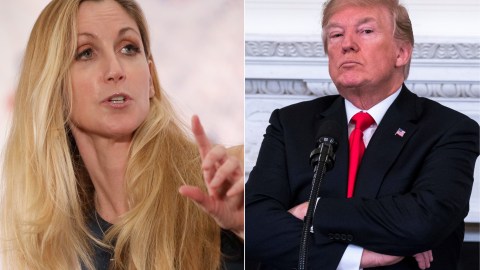Ann Coulter no para sus criticas al presidente Trump por incumplir con su promesa del muro.