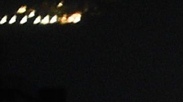 El apagón en el barrio de El Chacao, en Caracas.