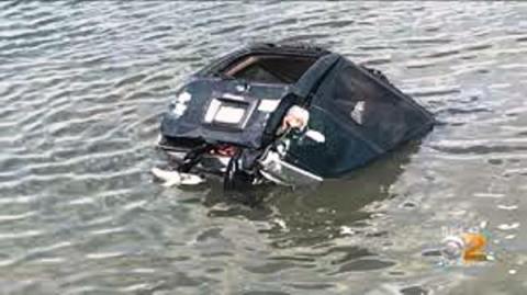 El auto antes del rescate