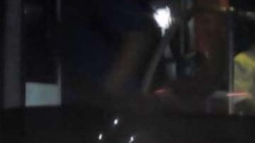 Miembros del cartel de "El Mencho" marcan territorio en Veracruz hasta en los vehículos de la línea Sotavento.