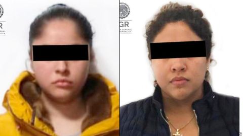 Diana Karen y Samantha Pérez Ramírez, hijas de "El Ojos".