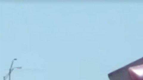 El camión en Amarillo, Texas.