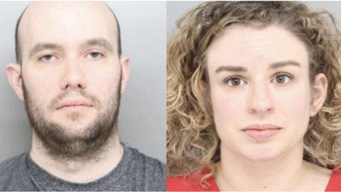 La pareja estaba bajos los efectos de alguna sustancia tóxica.
