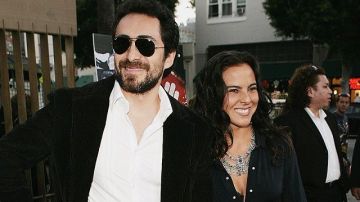 Demián Bichir y Kate del Castillo cuando eran pareja en 2005