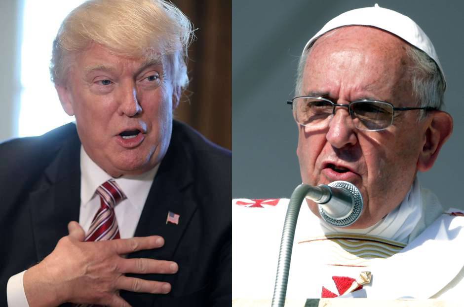 El Papa Francisco arremete contra el muro de Trump y hace oscuro pronóstico