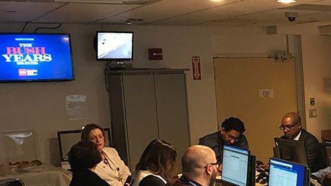 Alrededor de 1,000 miembros del personal de atención de salud de toda la ciudad participaron en amplio ejercicio de emergencia.