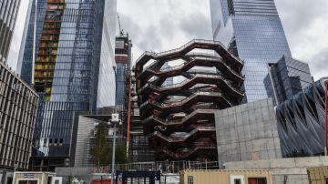 La estructura está en el centro del Hudson Yards  y cuenta con 2,500 escalones individuales