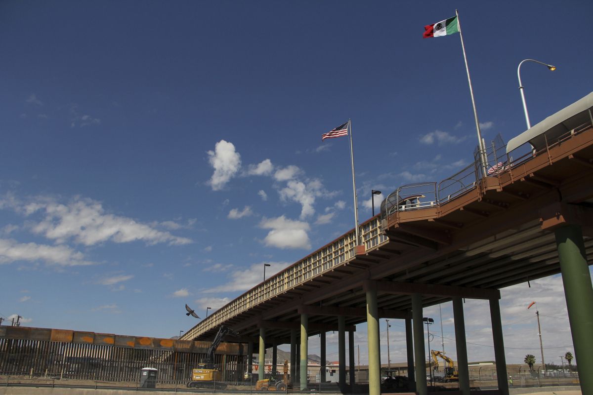 Frontera entre El Paso y Ciudad Juárez.