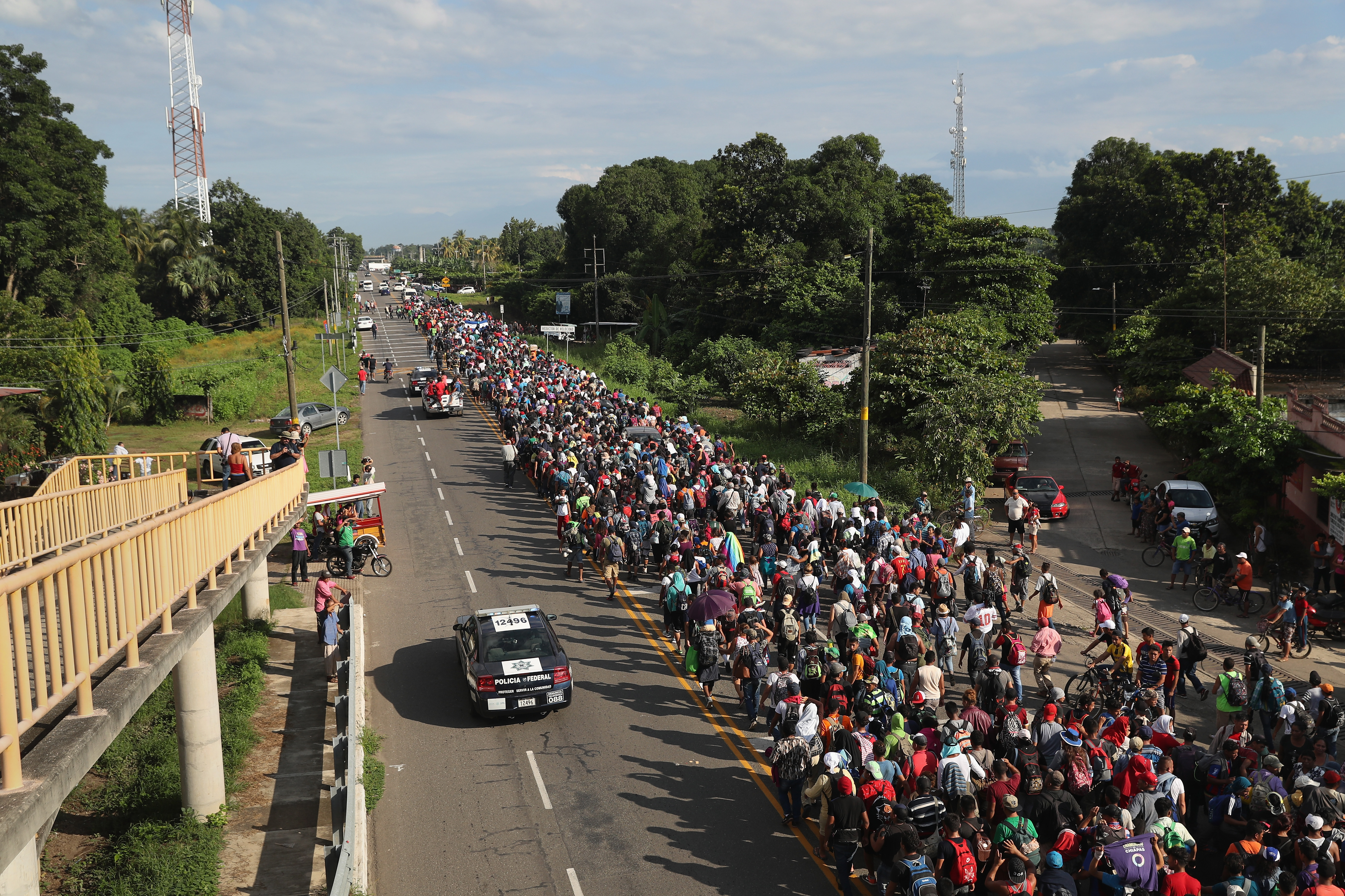 C mo se forma una caravana migrante en Centroam rica El Diario NY