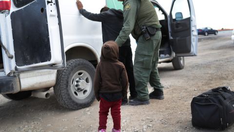 Se incrementó el número de familias que llegan a EEUU para pedir asilo.