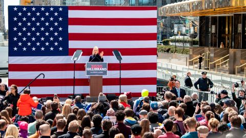 La senadora demócrata Kristen Gillibrand.