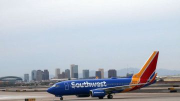Un avión de Southwest Airlines.