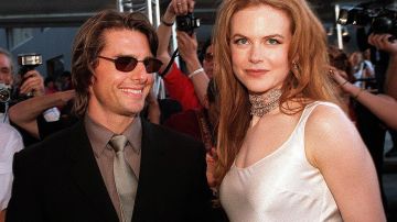 Nicole Kidman junto a Tom Cruise.