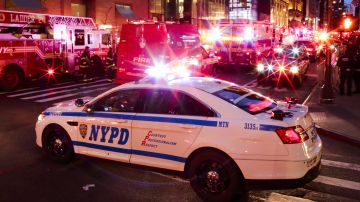 NYPD y FDNY atienden una emergencia, 2018.