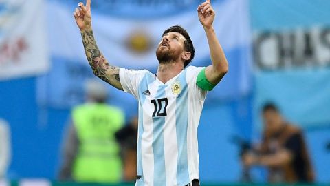 Lionel Messi vistió de albiceleste por última vez en el Mundial Rusia 2018.