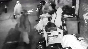 Parte de la golpiza en Borough Park