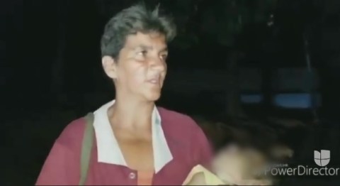 La madre con el cadáver en brazos