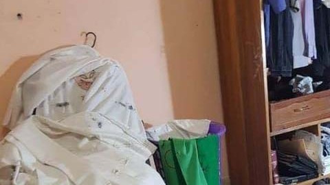 Así quedó la residencia del sacerdote de la Parroquia de San José de Chila, en Michoacán.