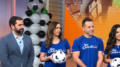 Lindsay Casinelli tiene un baby shower sorpresa