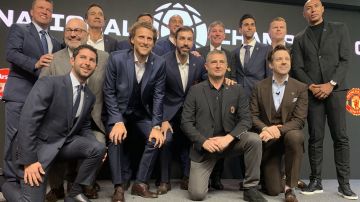 Ex-jugadores, ejecutivos y el actor Jason Sudeikis presentaron la ICC 2019.