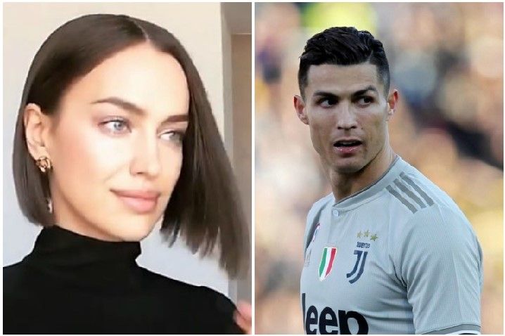 Irina Shayk y su 'pasado', el futbolista portugués Cristiano Ronaldo.