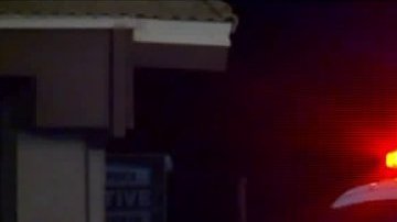 La policía de Kansas en la escena