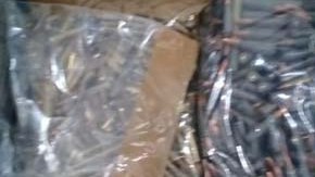 Parte del material decomisado en Guanajuato.