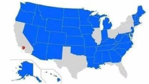La imagen causó polémica en redes sociales.