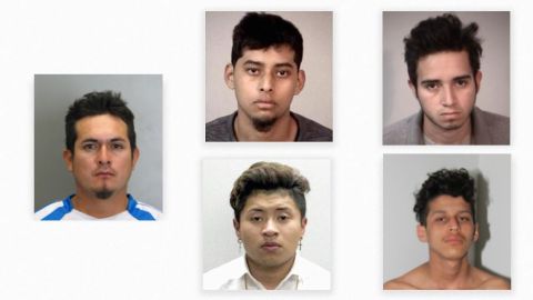 Ordóñez-Zometa (a la izquierda) era el líder del grupo y fue en su casa donde tuvo lugar el letal apuñalamiento del adolescente Jacson Chicas, según la investigación.