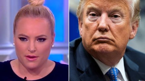 Meghan McCain ha defendido a su padre de los ataques del presidente Trump.