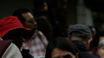 Una manifestación pide terminar la violencia contra periodistas en México.